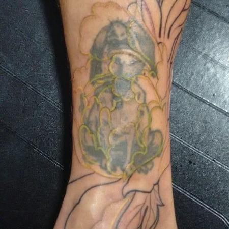 Cover-Up Vorher
