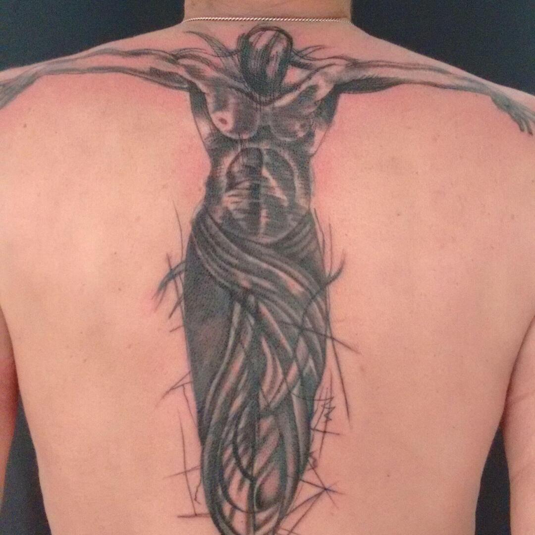 Rücken Cover-Up